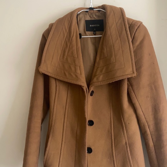 Babaton XS Connor coat in Camel - Picture 2 of 7